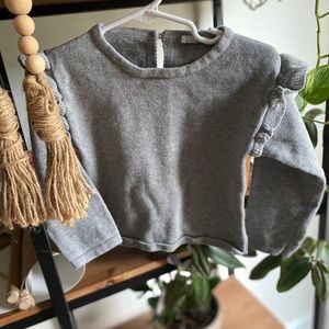 Jamie Kay ruffled arm sweater